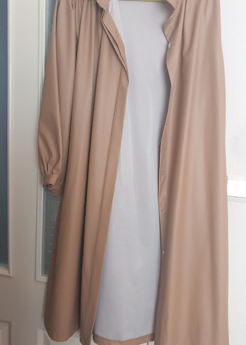 Bej Drapeli Uzun Kaban - Görsel 2