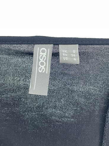 36 Beden siyah Renk Asos Kısa Elbise %70 İndirimli.