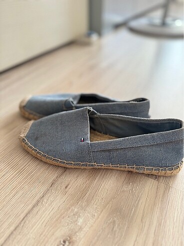 38 Beden mavi Renk Tommy Espadril