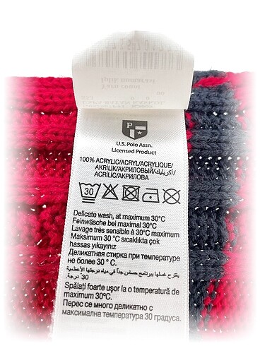  Beden U.S Polo Assn. Atkı %70 İndirimli.