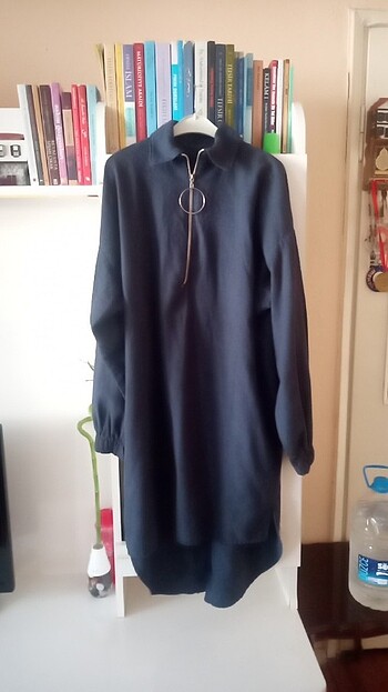 m Beden Indigo renk tunik