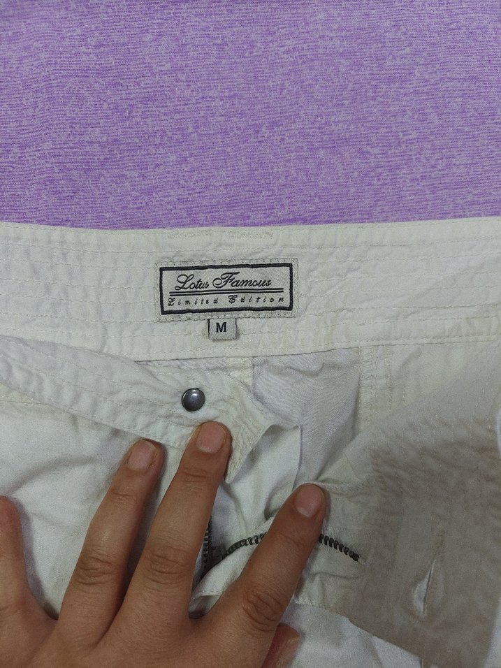 Beyaz Rahat Kesim Kadın Mini Etek - Görsel 3