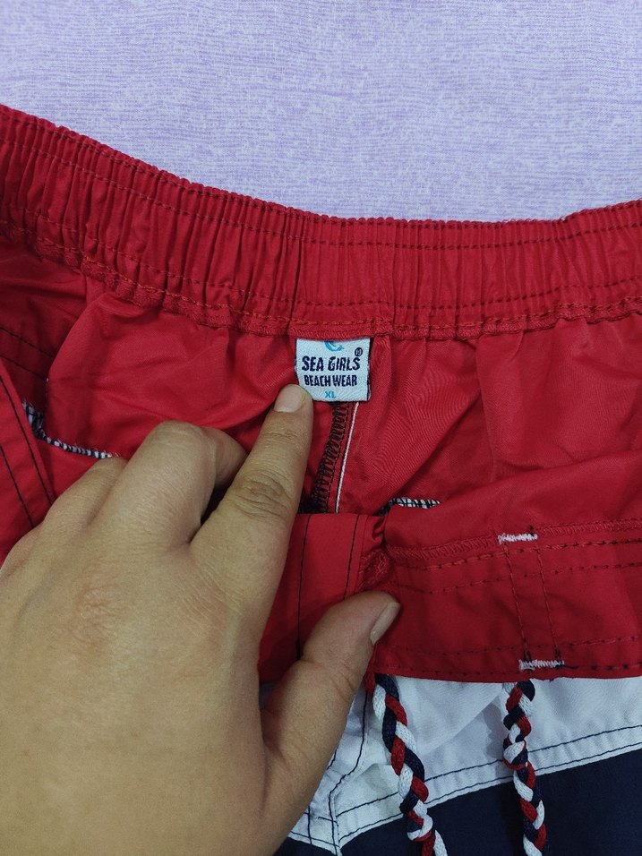 Çok Renkli Elastik Mini Spor Şort - Görsel 3