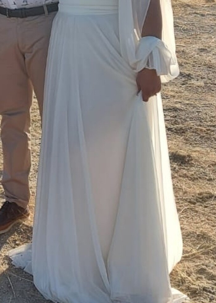 Dış çekim elbisesi - Görsel 2