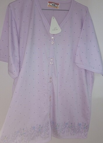 XL Beden Kadın Lila Pijama Takımı 
