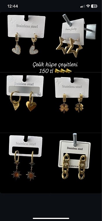 Çelik küpe