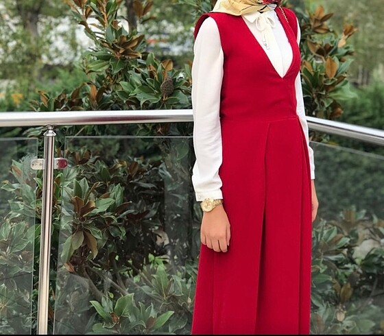 SENNA DESİGN marka Kırmızı Tulum