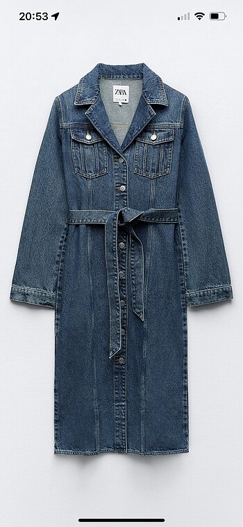 xs Beden Zara elbise