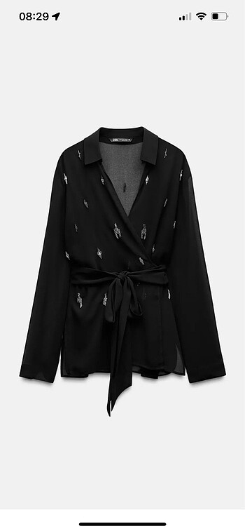 Zara Zara taşlı üst