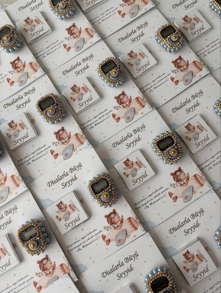 Taşlı zikirmatik & çikolata  - Görsel 3