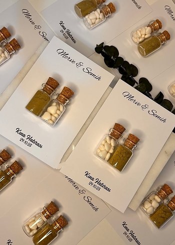 Tüp kına & tüp şeker seti kartlı - Görsel 2