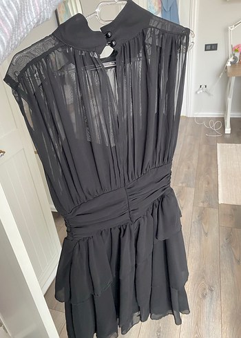 Mini Siyah Kadın Elbisesi - Görsel 3