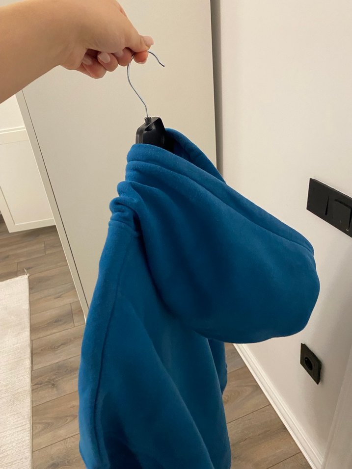 Mavi Baskılı Kadın Sweatshirt - Görsel 3