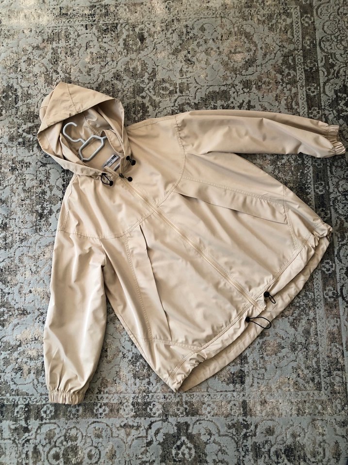 Al-Marwah Black Paraşüt Kumaş Ceket - Görsel 3