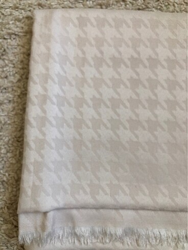 Fresh Scarf Pamuklu kazayağı desenli Şal