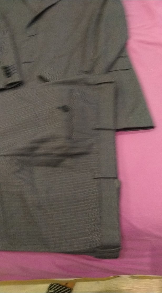 Gri Düğmeli Erkek Takım Elbise - Görsel 2