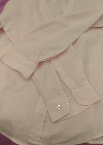 pembe renk keten - Görsel 2