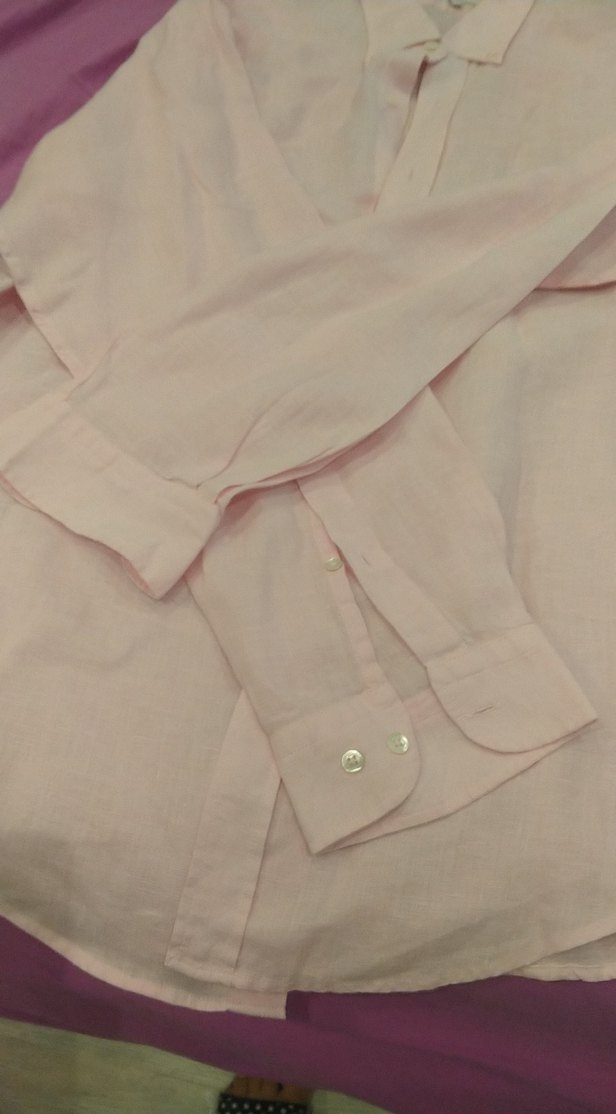 pembe renk keten - Görsel 2