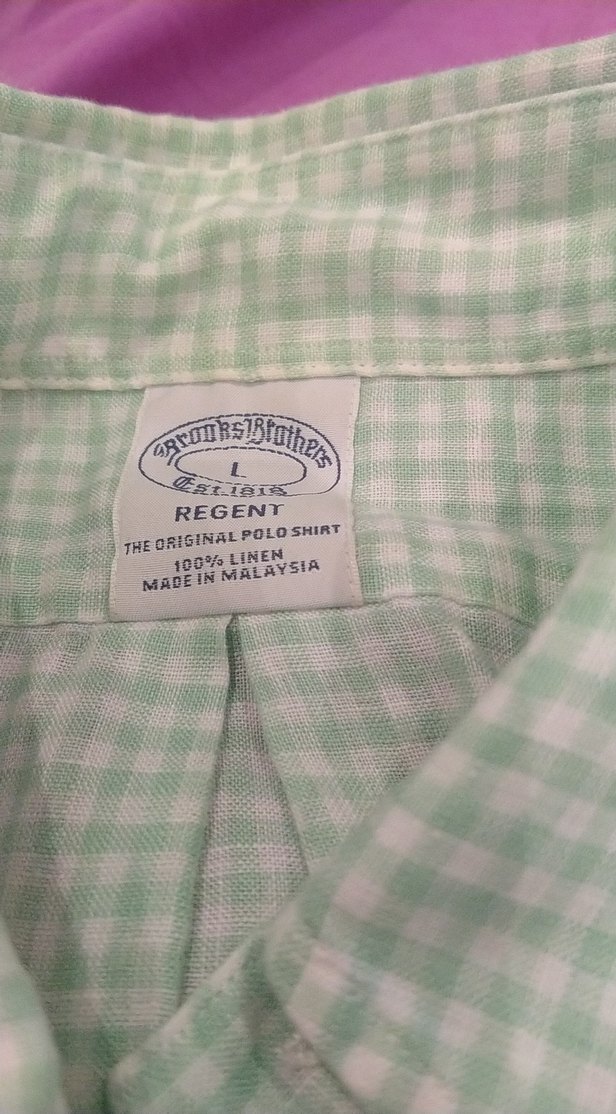 Yeşil Pamuklu Düğmeli uzun Kollu Erkek Gömlek - Görsel 3