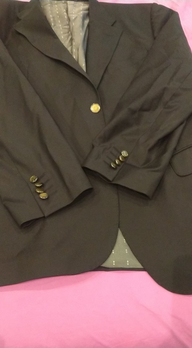 Siyah Düğmeli Erkek Ceket - Görsel 2