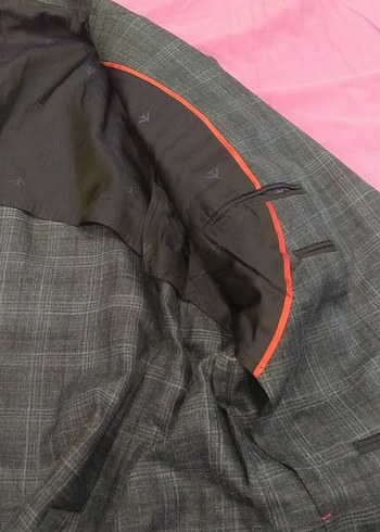 Gri Erkek Takım Elbise, Düğmeli, Regular Fit - Görsel 5