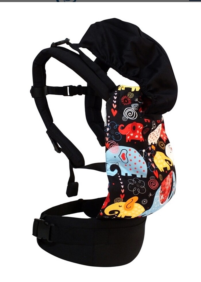 Solomombaby Sansli Filler Ergonomik Kanguru - Görsel 3