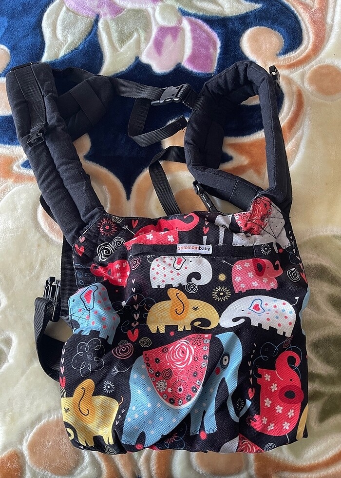 Solomombaby Sansli Filler Ergonomik Kanguru - Görsel 4