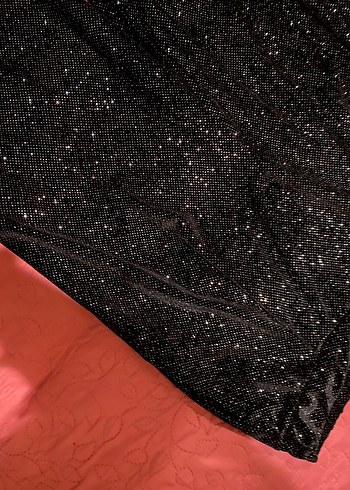 Bershka Siyah Parlak Kadın Pantolon - Görsel 3