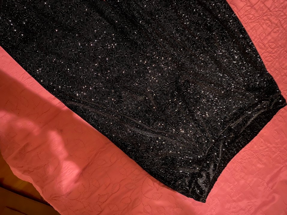 Bershka Siyah Parlak Kadın Pantolon - Görsel 3