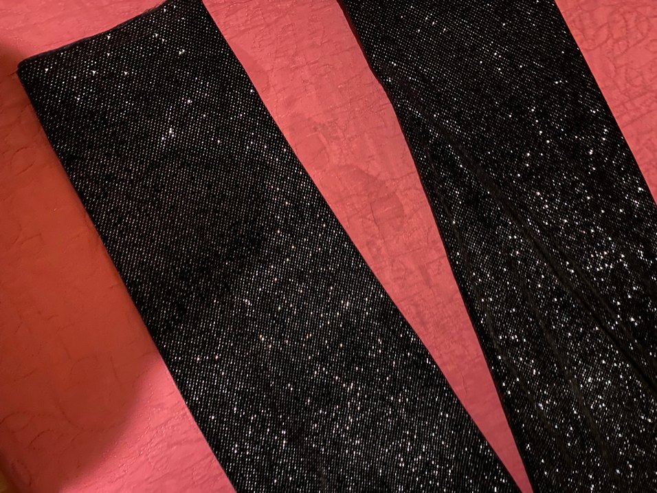 Bershka Siyah Parlak Kadın Pantolon - Görsel 4