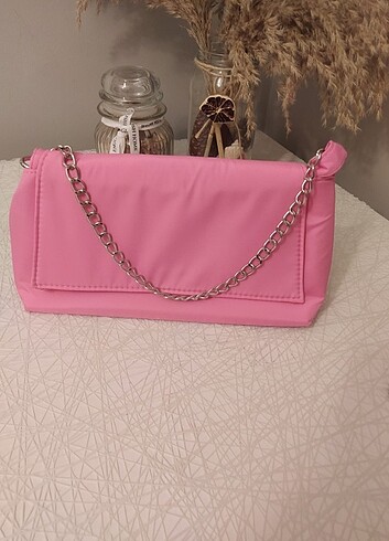 Beden pembe Renk Mini kol çantası