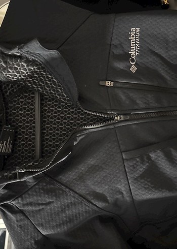 Columbia Siyah Fermuarlı Erkek Kayak Ceketi - Görsel 3