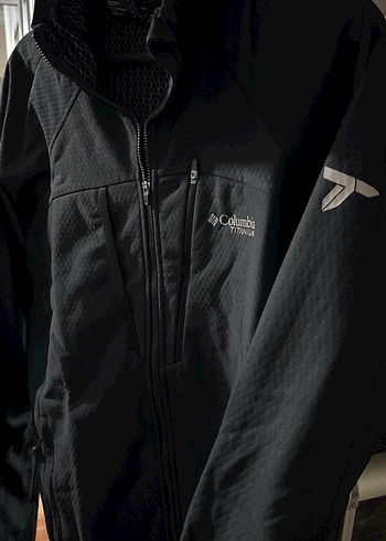 Columbia Siyah Fermuarlı Erkek Kayak Ceketi - Görsel 5