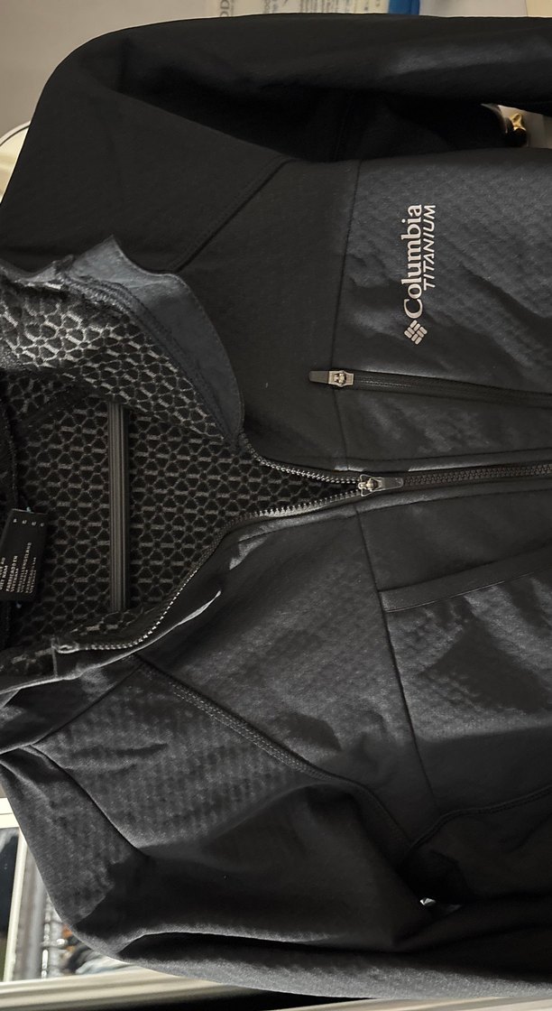 Columbia Siyah Fermuarlı Erkek Kayak Ceketi - Görsel 3