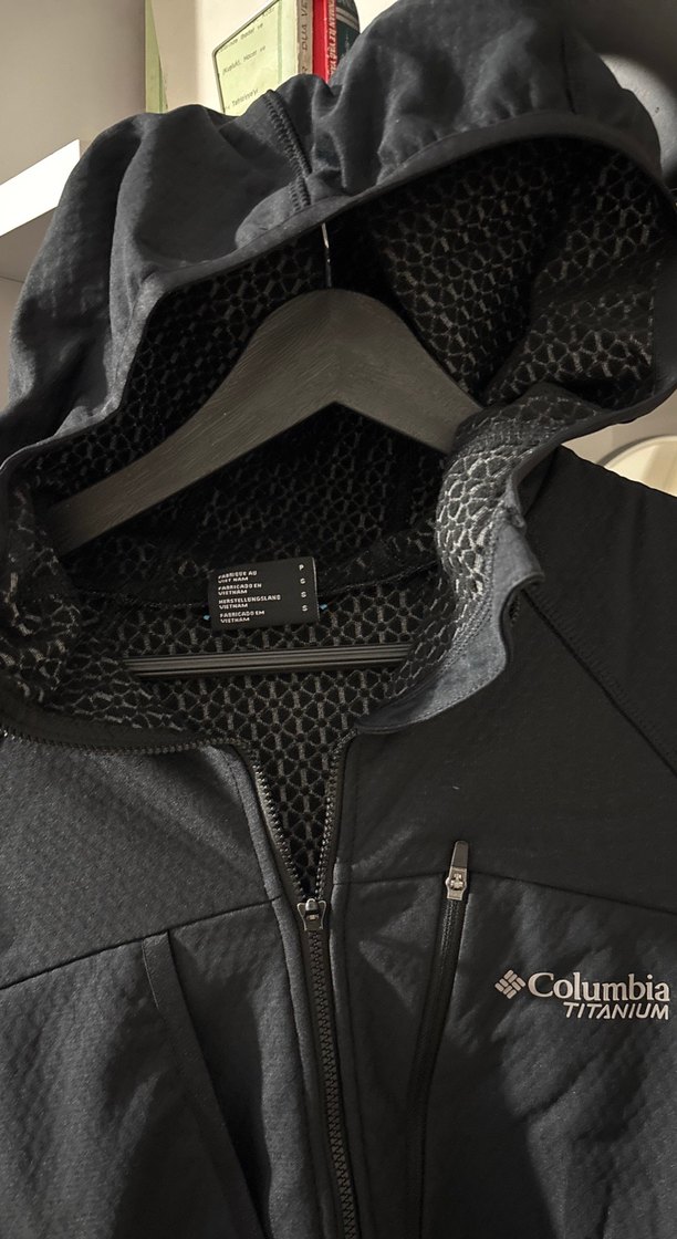 Columbia Siyah Fermuarlı Erkek Kayak Ceketi - Görsel 2