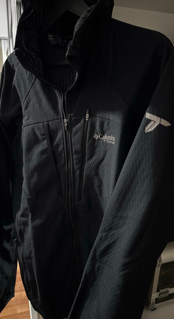 Columbia Siyah Fermuarlı Erkek Kayak Ceketi - Görsel 5