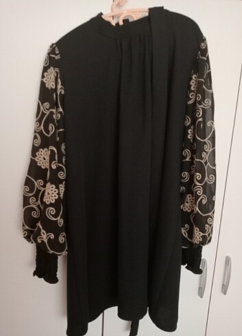 44 Beden siyah Renk Tunik