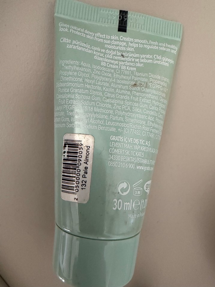 Beaulis Magic Touch BB Krem SPF15 30ml - Görsel 2