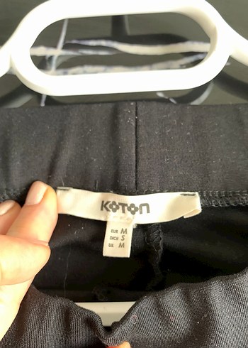 Siyah Kadın Dar Kesim Kumaş Pantolon - Görsel 2