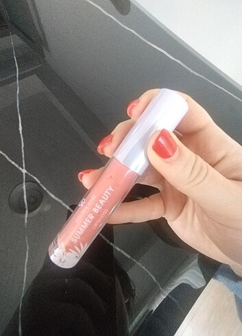 golden rose summer beauty lipgloss