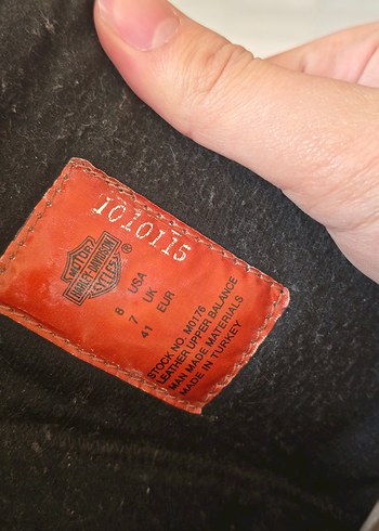 Harley Davidson çizme 41 numara - Görsel 5