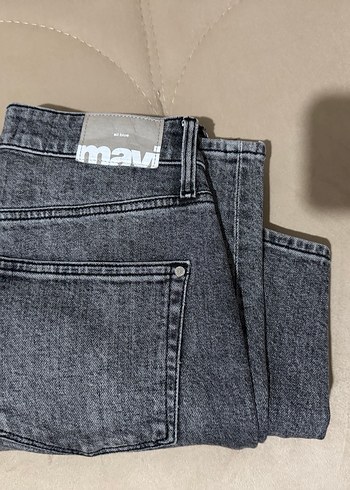 Gri Renk Kadın Jean - Görsel 4