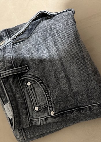 Gri Renk Kadın Jean - Görsel 5