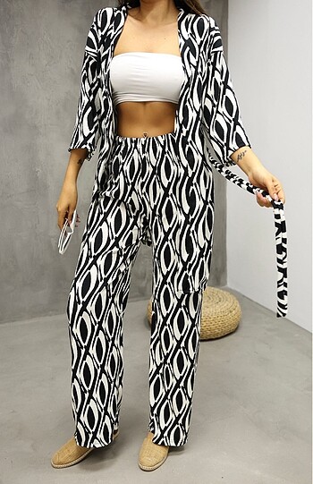 Kimono ikili takım - Görsel 4