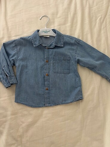 Erkek çocuk kot gömlek  ceket - Görsel 4