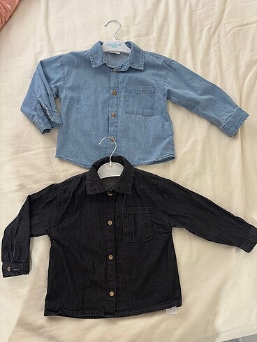 Erkek çocuk kot gömlek  ceket - Görsel 5