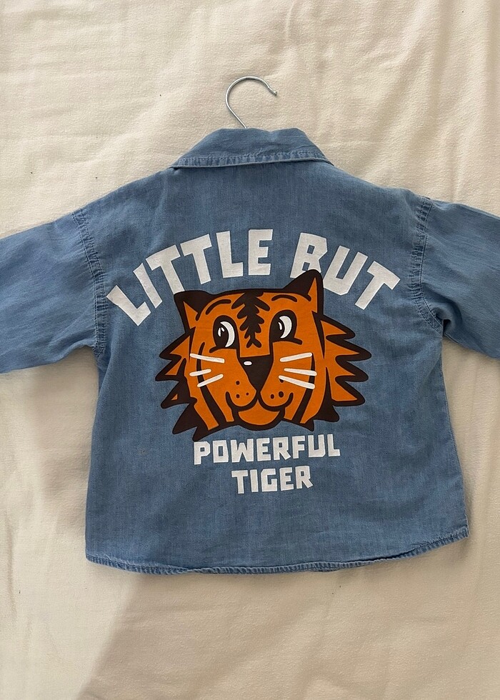 Erkek çocuk kot gömlek  ceket - Görsel 2