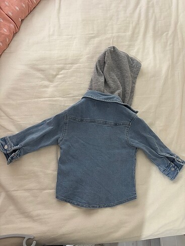 Erkek bebek kot ceket - Görsel 5