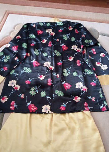 Kadın Vintage Mini Pijama Takımı - Görsel 3