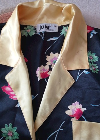 Kadın Vintage Mini Pijama Takımı - Görsel 2